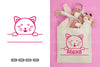 Cute Cat Split Border Clipart Bundle