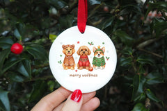 Cute Christmas Dog Clipart Bundle: Holiday Animals Collection - CraftNest - Digital Crafting and Art