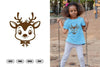Cute Deer Head Clipart Bundle