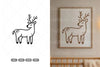 Cute Deer Nursery Doodle Clipart Bundle