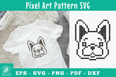 Cute Dog Pixel Art Pattern Clipart Bundle - CraftNest - Digital Crafting and Art