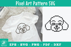 Cute Dog Pixel Art Pattern Clipart Bundle - CraftNest - Digital Crafting and Art