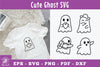 Cute Ghost Silhouette Clipart Bundle