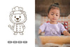 Cute Lion Chef SVG Bundle