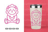 Cute Lion Nursery Doodle Clipart Bundle