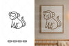 Cute Monkey Nursery Doodle Clipart Bundle