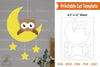 Cute Owl Papercut Template Clipart Bundle