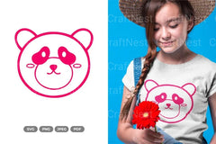 Cute Panda Head Clipart Bundle - CraftNest - Digital Crafting and Art