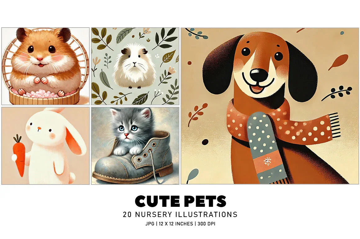 Cute Pets - Nursery