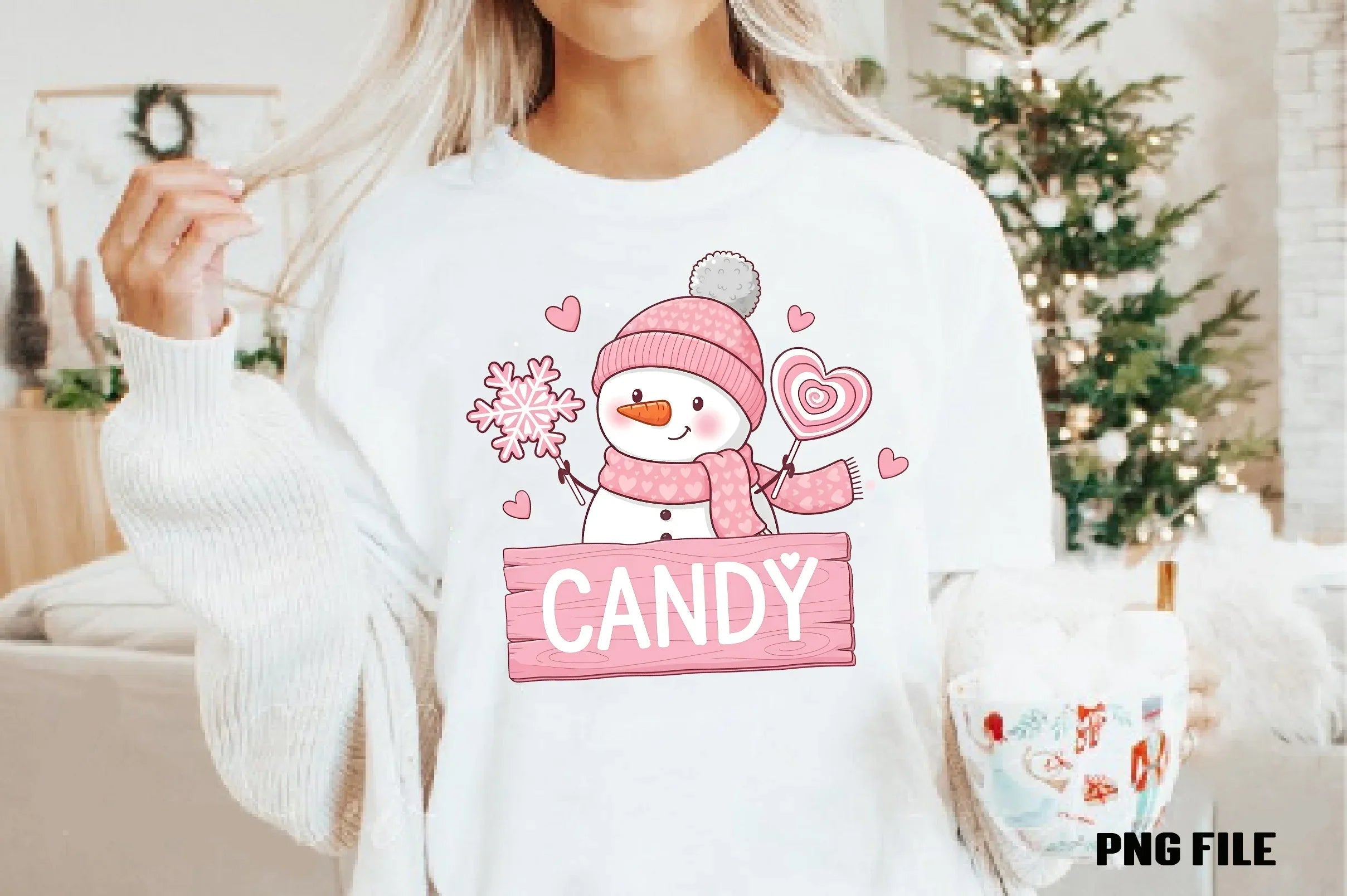 Cute Snowman Candy Clipart Bundle - CraftNest - Digital Crafting and Art