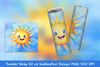Cute Sun Tumbler Wrap