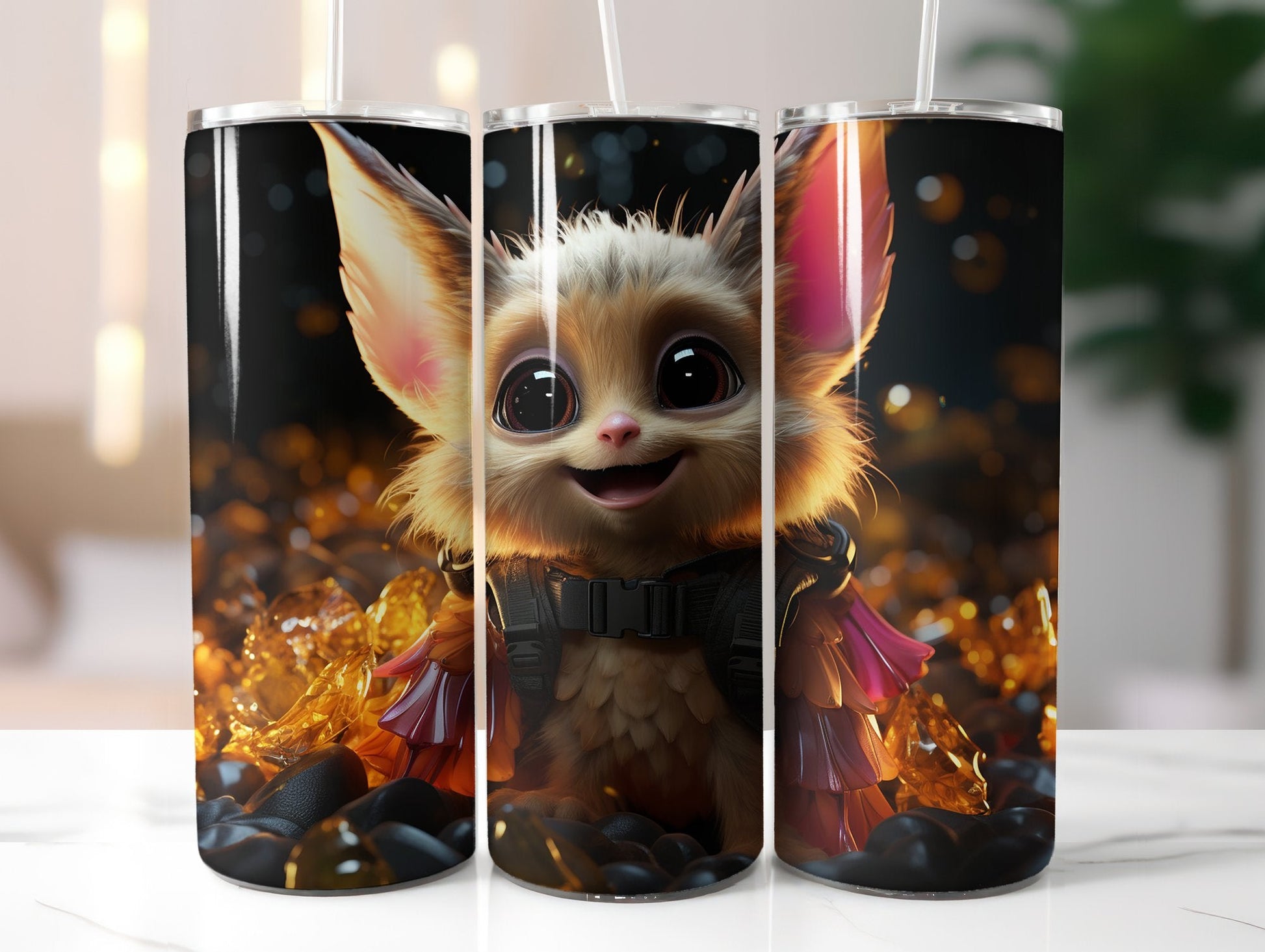 Cute Halloween Tumbler Wrap - CraftNest