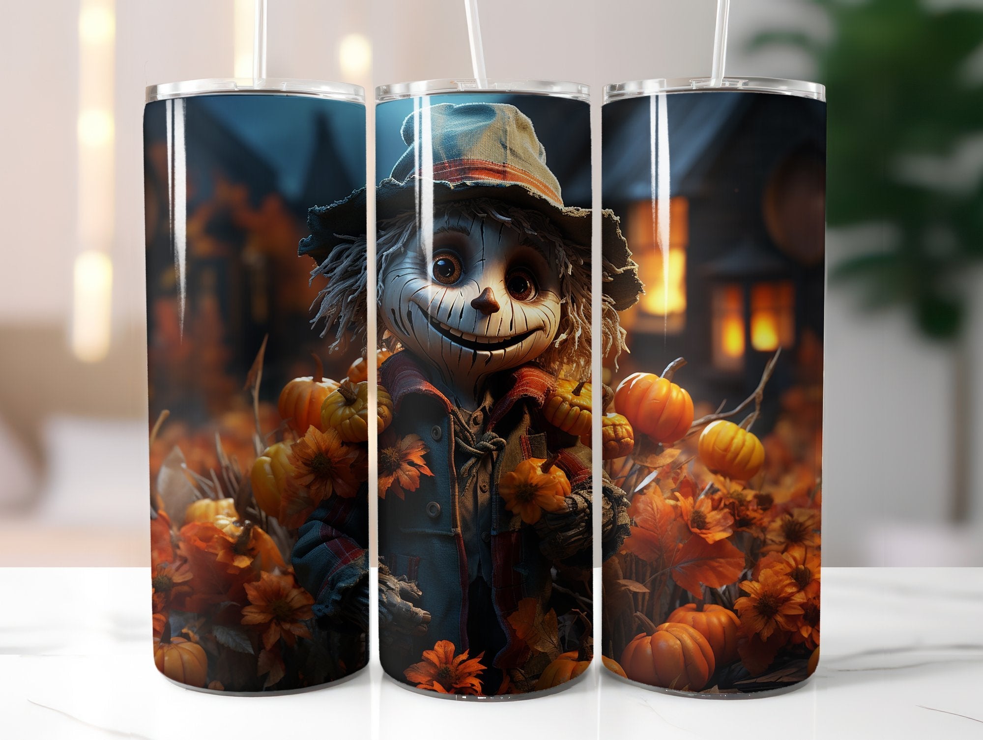 Cute Halloween Tumbler Wrap - CraftNest