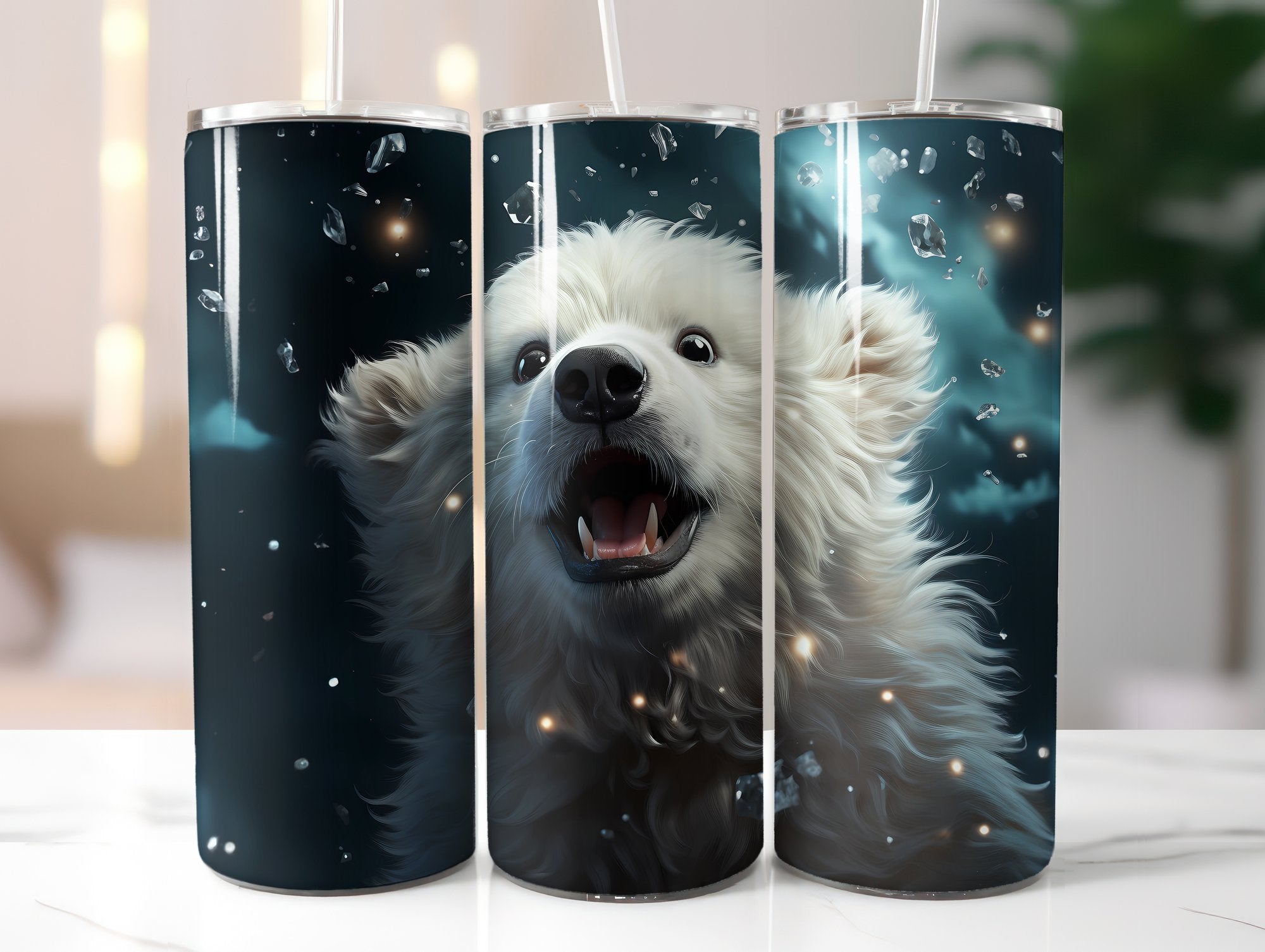 Cute Arctic Animals Tumbler Wrap - CraftNest