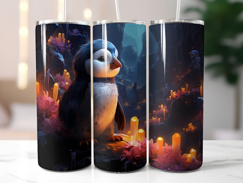 Cute Arctic Animals Tumbler Wrap - CraftNest