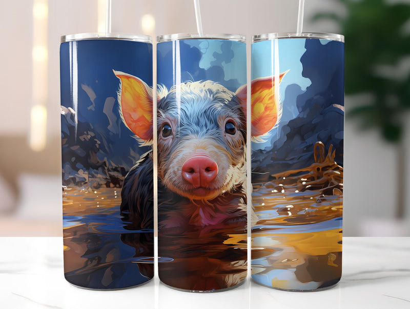 Cute Farm animals Tumbler Wrap - CraftNest