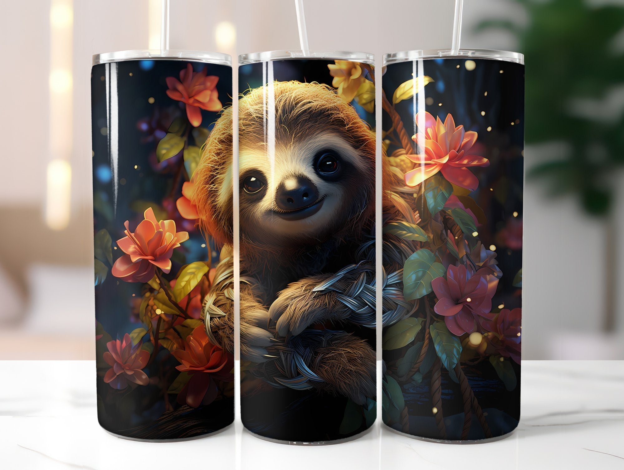 Cute Jungle Tumbler Wrap - CraftNest