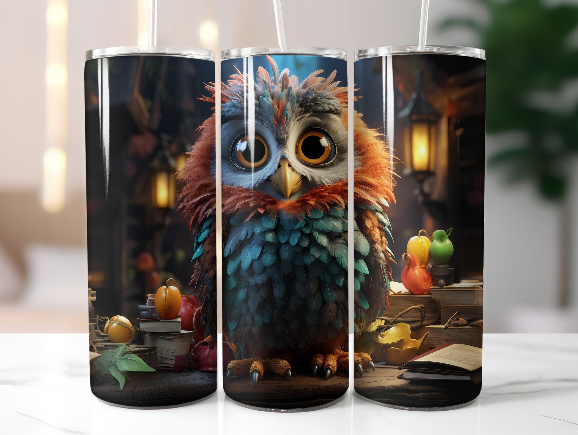 Cute Owls Tumbler Wrap - CraftNest