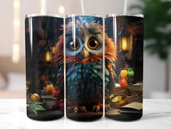 Cute Owls Tumbler Wrap - CraftNest