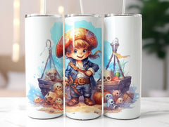 Pirate Tumbler Wrap - CraftNest