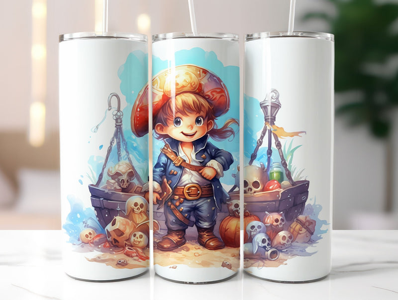 Pirate Tumbler Wrap - CraftNest