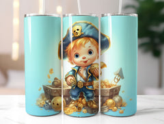 Pirate Tumbler Wrap - CraftNest