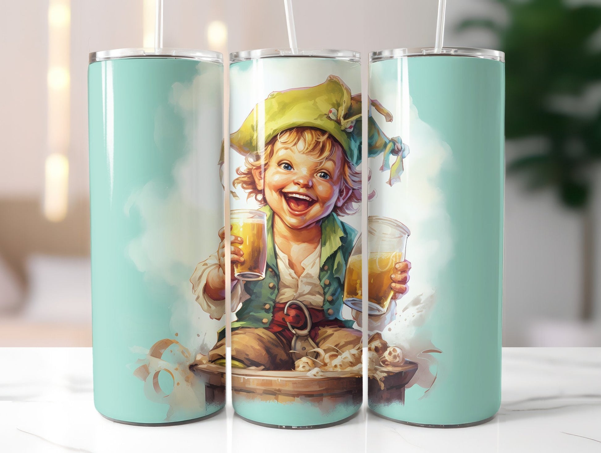 Pirate Tumbler Wrap - CraftNest