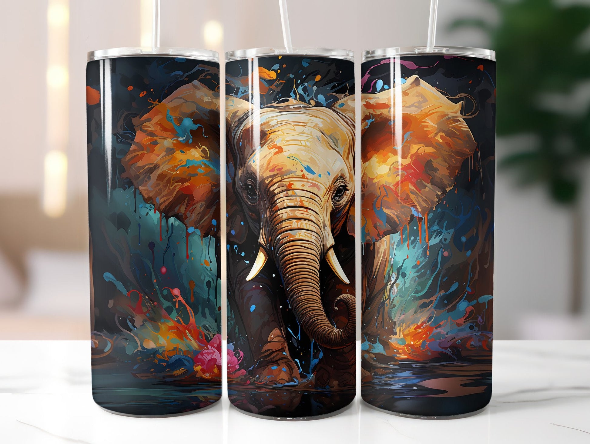 Cute Safari Tumbler Wrap - CraftNest
