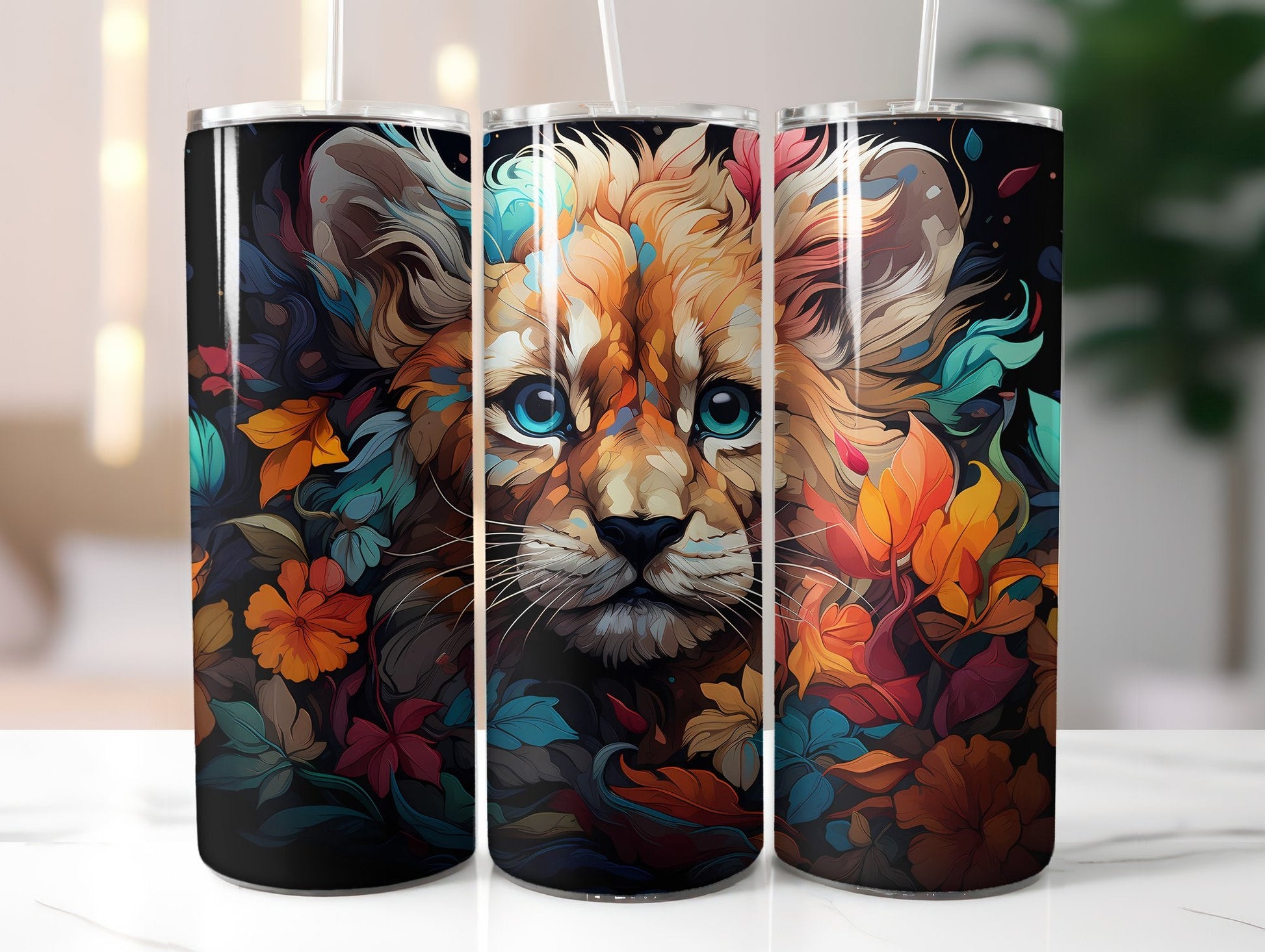 Cute Safari Tumbler Wrap - CraftNest