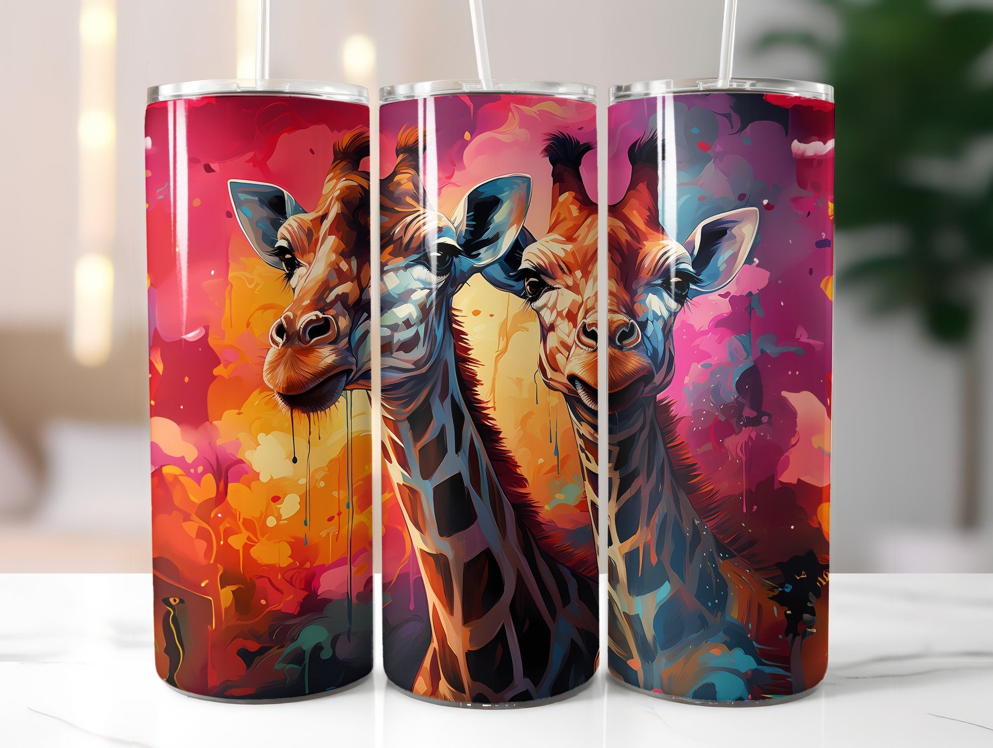 Cute Safari Tumbler Wrap - CraftNest