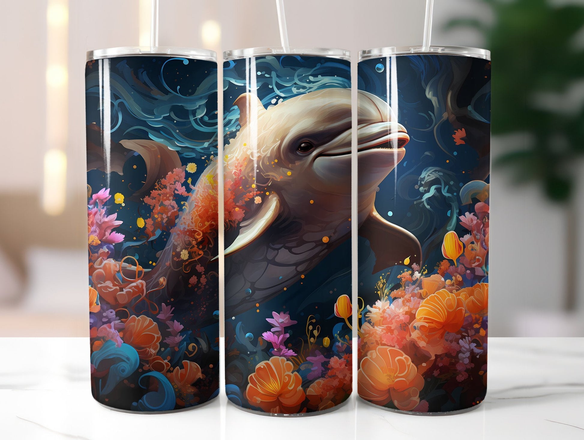 Cute Under the sea Tumbler Wrap - CraftNest
