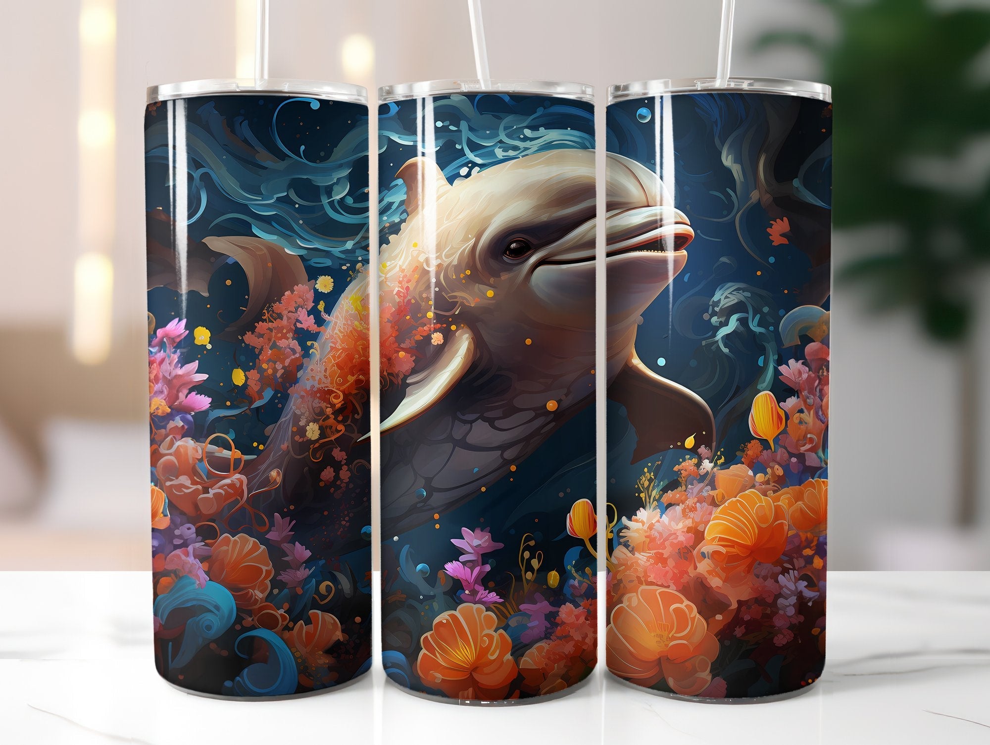 Cute Under the sea Tumbler Wrap - CraftNest