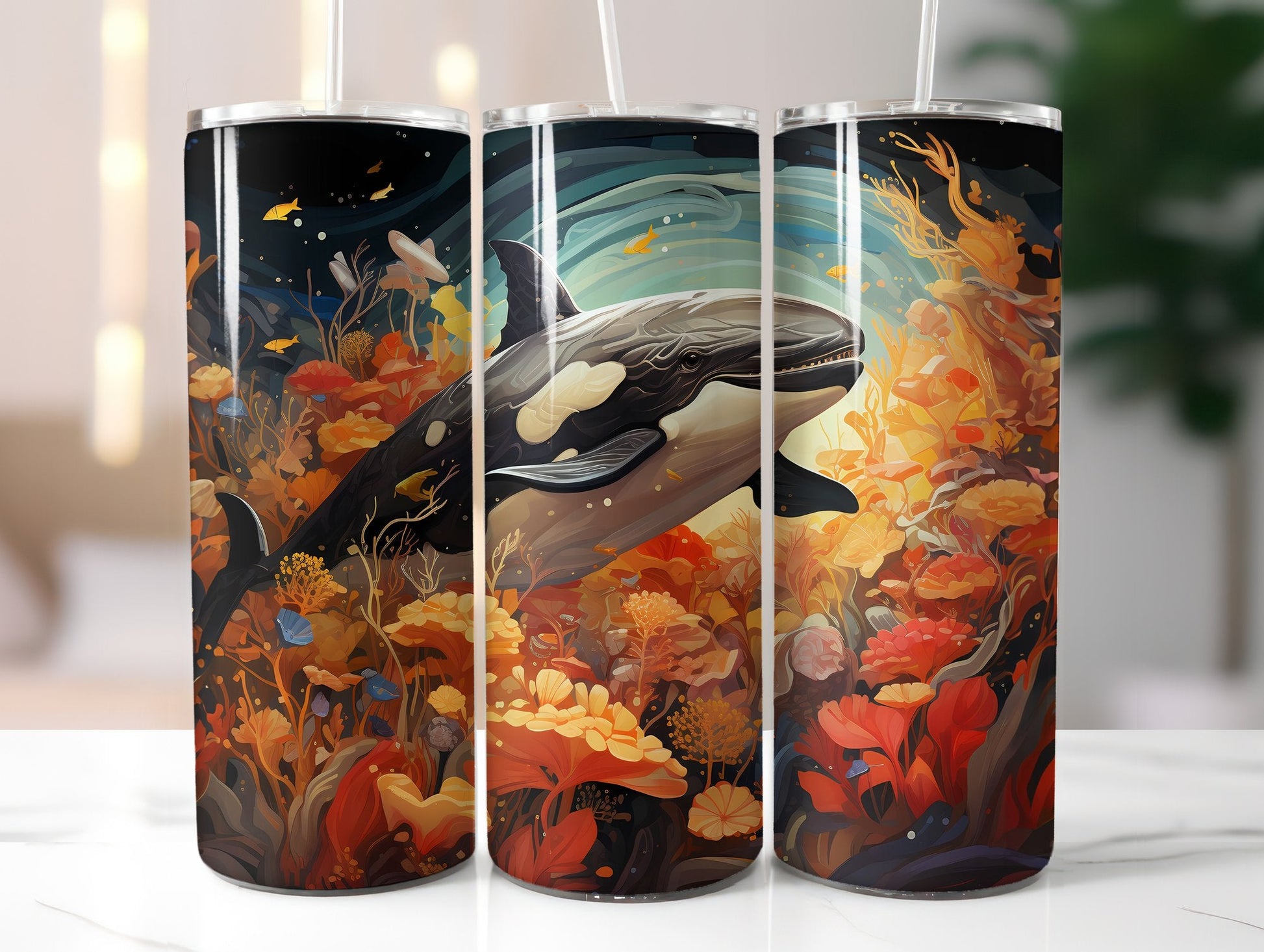 Cute Under the sea Tumbler Wrap - CraftNest