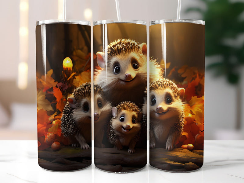 Cute Woodland Tumbler Wrap - CraftNest