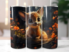 Cute Woodland Tumbler Wrap - CraftNest