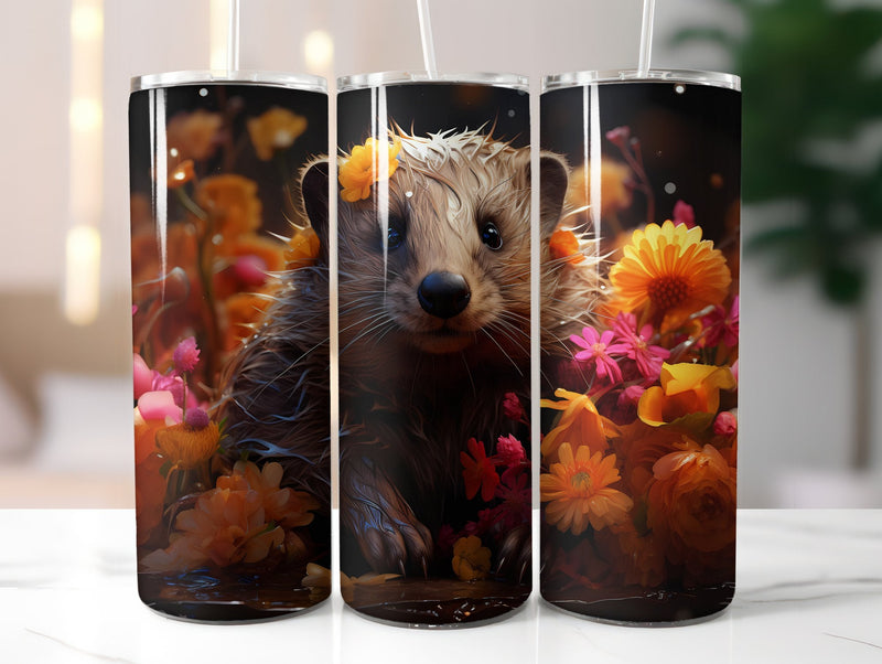 Cute Woodland Tumbler Wrap - CraftNest