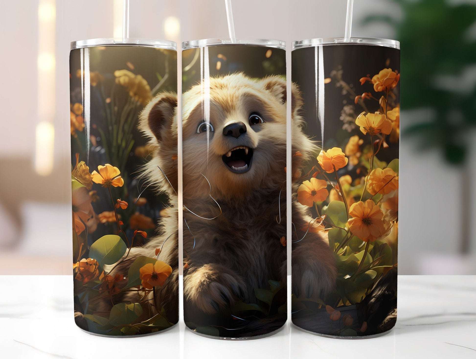 Cute Woodland Tumbler Wrap - CraftNest