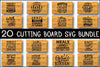 Cutting Board SVG Bundle