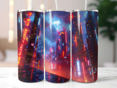 Cyberpunk Summer 1 Tumbler Wrap - CraftNest - Digital Crafting and Art
