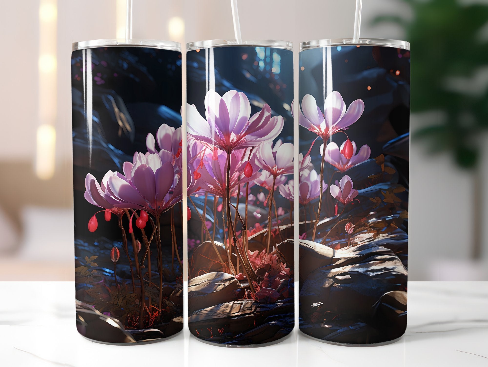 Cyclamen Tumbler Wrap - CraftNest