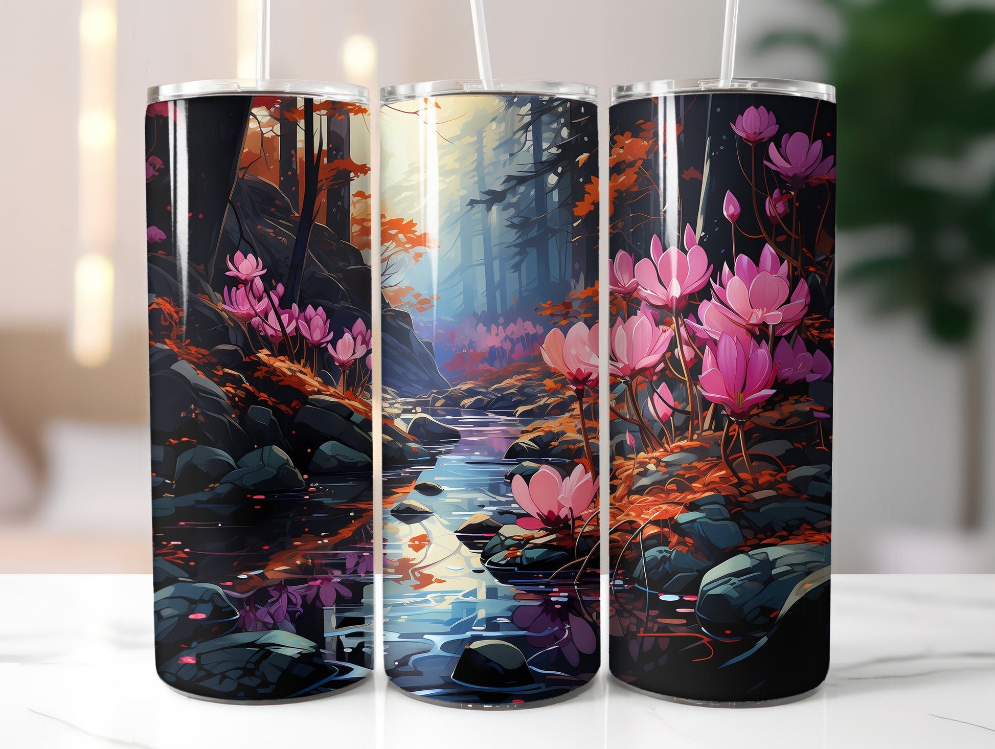 Cyclamen Tumbler Wrap - CraftNest