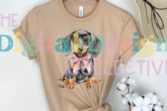 Dachshund Coquette Bow Design - CraftNest - Digital Crafting and Art