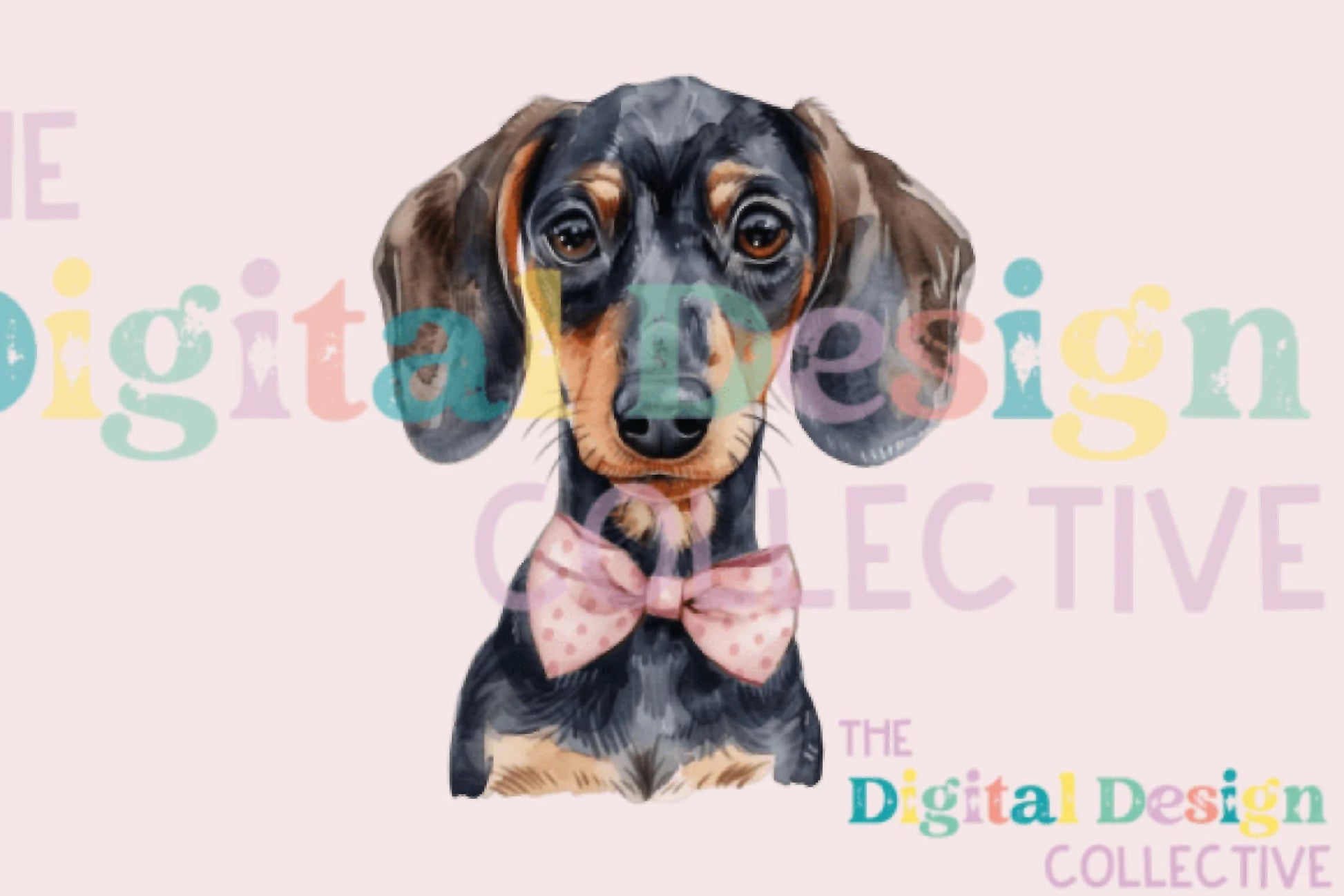 Dachshund Coquette Bow Design Clipart Bundle - CraftNest - Digital Crafting and Art