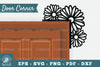 Daisy Flower Door Corner Clipart Bundle