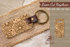 Daisy Flowers Laser Cut Keychain Design Bundle