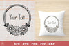 Vintage Daisy Flowers Monogram Clipart Bundle