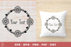 Daisy Flowers Monogram Clipart Bundle