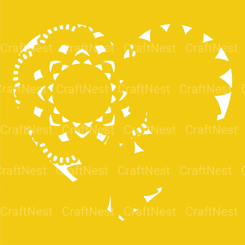 Daisy Mandala 3D Layered Papercut Clipart Bundle - CraftNest - Digital Crafting and Art