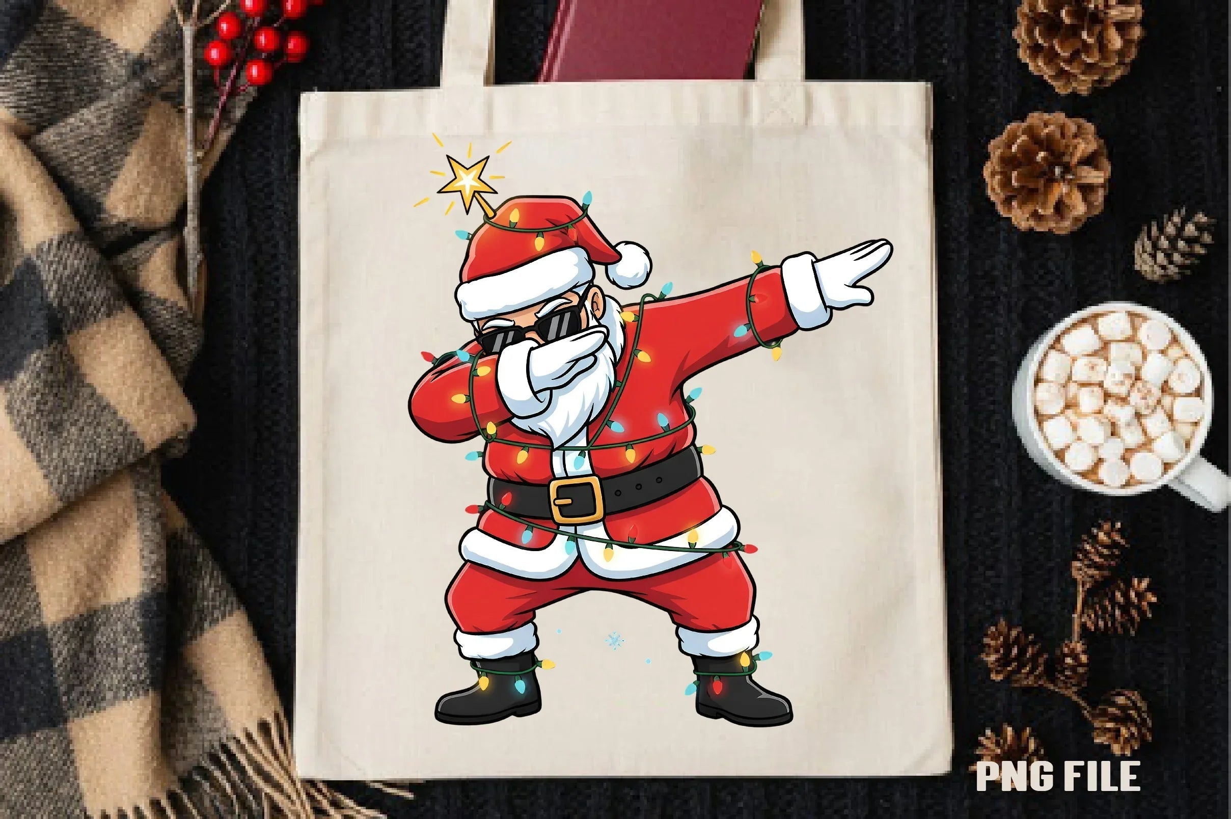 Dancing Santa Clipart Bundle - CraftNest - Digital Crafting and Art