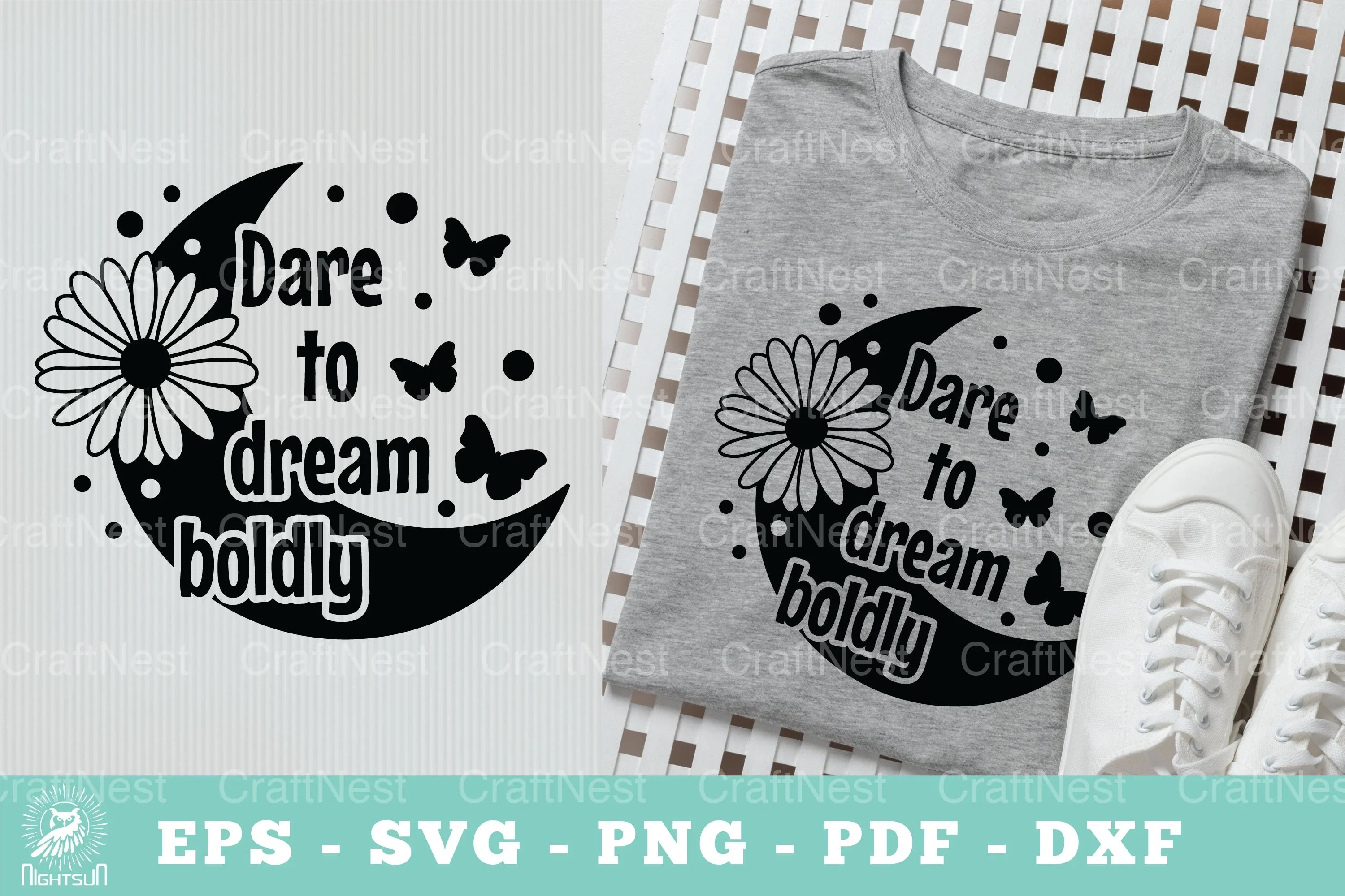 Dare to Dream Boldly Motivational Clipart Bundle - CraftNest - Digital Crafting and Art